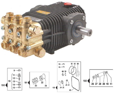 COMET高压泵 RW5530水封 油封 单向阀 柱塞配件